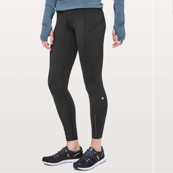 lululemon athletica Pants - Lululemon Fast & Free 7/8 Tight II Nulux 25"
Black Workout Gym-8